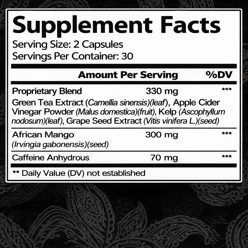 Apple Cider Vinegar Capsules – Daily Digestive & Wellness Support