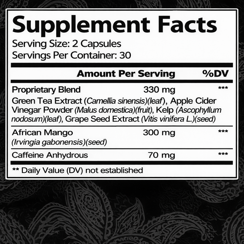 Apple Cider Vinegar Capsules – Daily Digestive & Wellness Support
