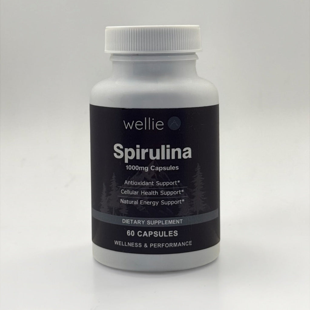 Spirulina Capsules 1000mg – Daily Energy & Balance